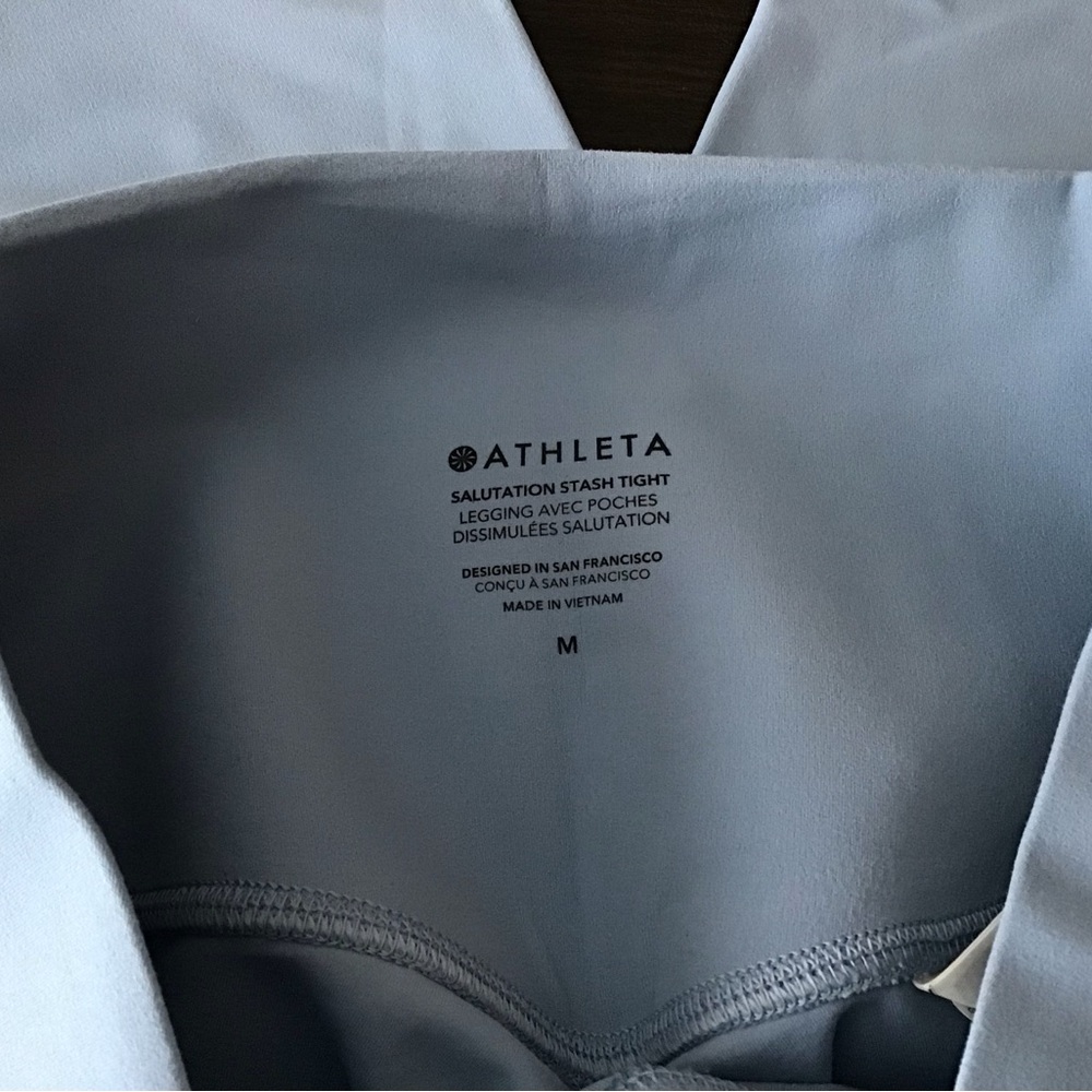 NWT ATHLETA Salutation Stash Tights/Leggings - Picture 4 of 8